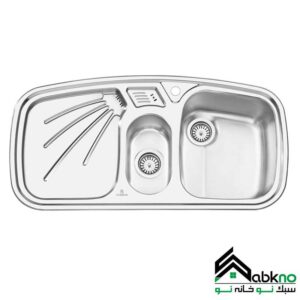 سینک استیل توکار پرنیان مدل PS-1206