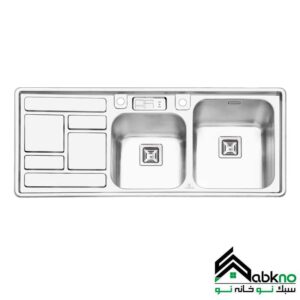 سینک استیل توکار پرنیان مدل PS-1211
