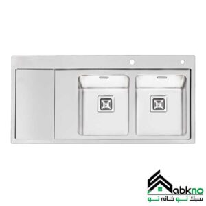 سینک استیل توکار پرنیان مدل PS-1216
