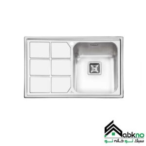 سینک استیل توکار پرنیان مدل PS-1218