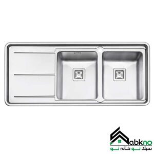 سینک استیل توکار پرنیان مدل PS-1225